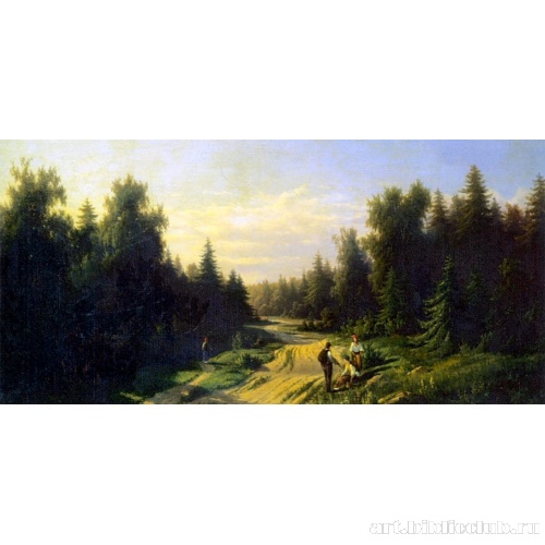 Дорога в лесу