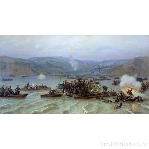 Переправа русской армии через Дунай у Зимницы 15 июня 1877 года