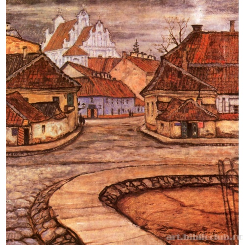 Улица Тилто в старом Вильно