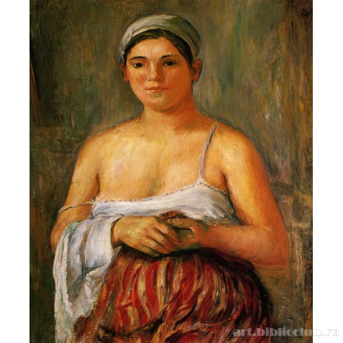 Девушка с полотенцем