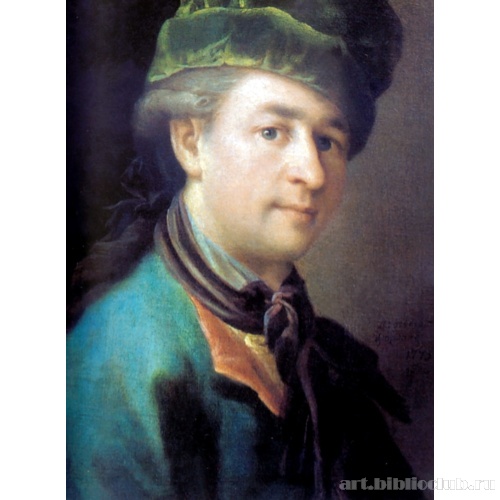 Портрет молодого человека в голубом кафтане (Автопортрет?)