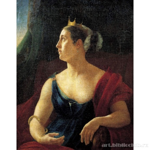 Портрет Екатерины Семеновны Семеновой в роли Клеопатры