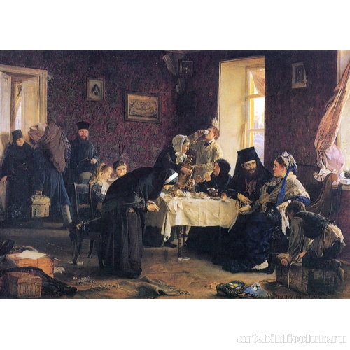 В монастырской гостинице