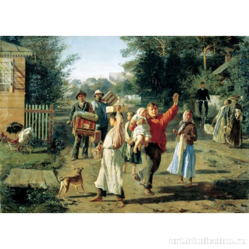 Петрушка идет