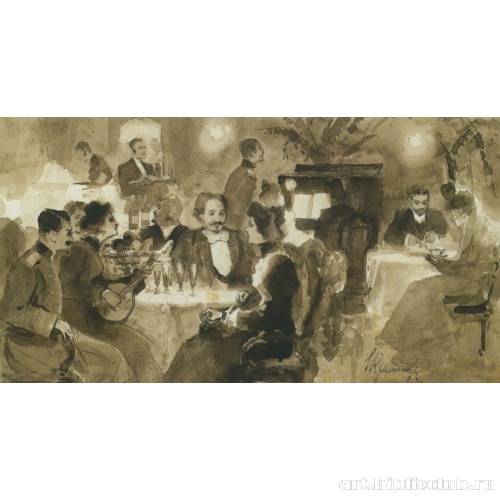 В ресторане