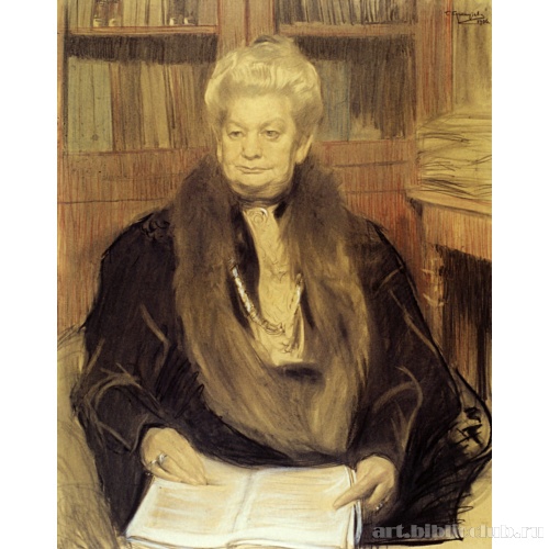 Портрет писательницы А. В. Шварц