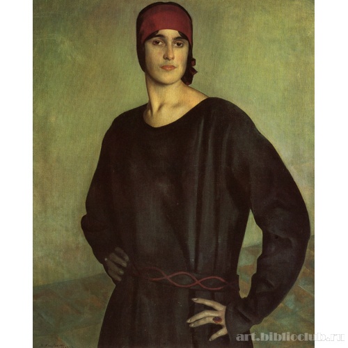 Портрет артистки Т. В. Чижовой