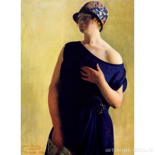 Портрет И. Б. Кустодиевой, дочери художника