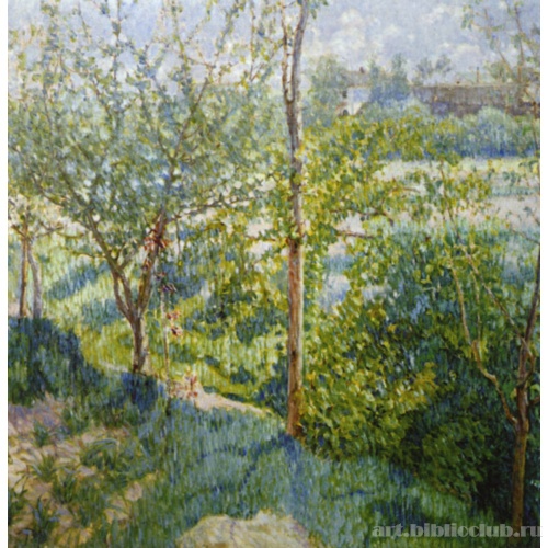 Сад весной (Весенний пейзаж)