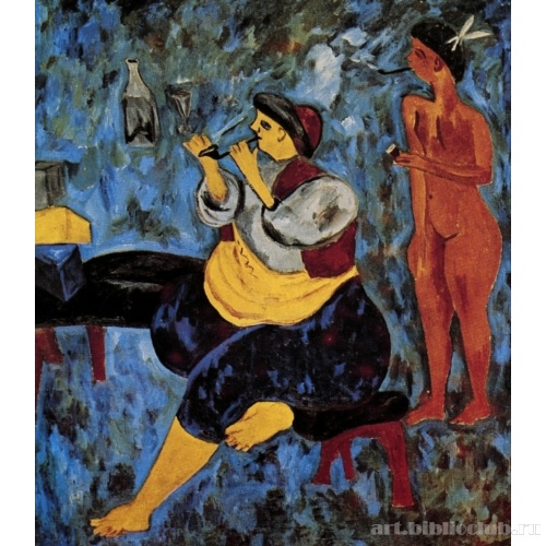 Турецкая сцена. Курильщица