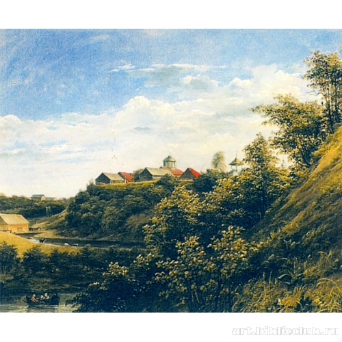 Васильково. Имение инспектора Академии художеств А. И. Крутова