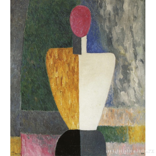 Торс: фигура с розовым лицом