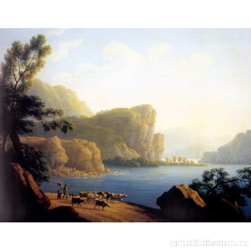 Вид реки Селенги в Сибири