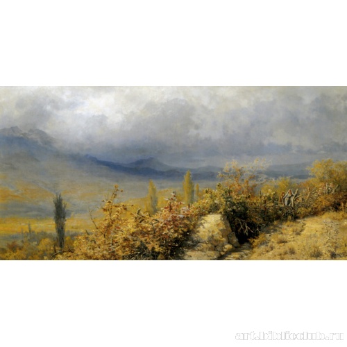 Осенний вид в Крыму