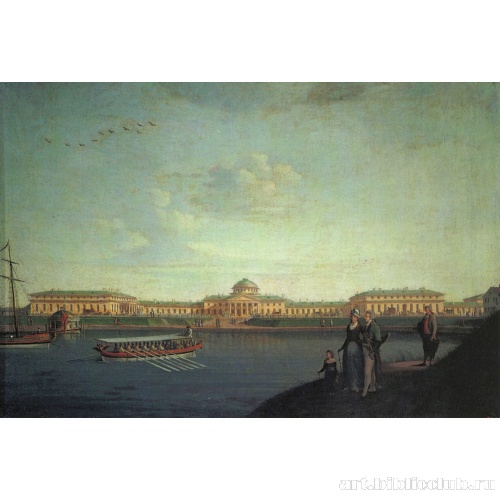 Вид Таврического дворца со стороны Невы