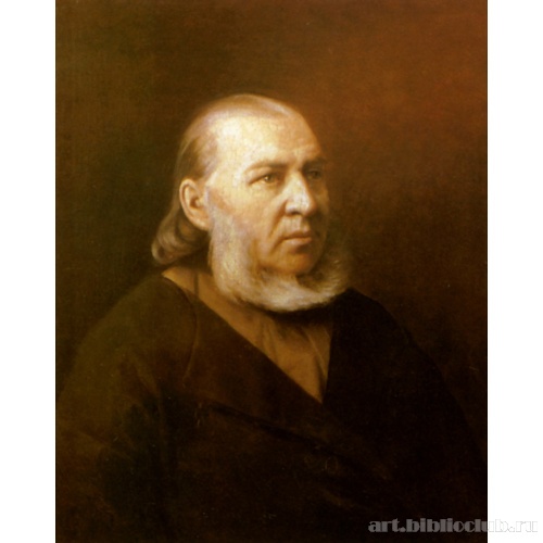 Портрет писателя Сергея Тимофеевича Аксакова