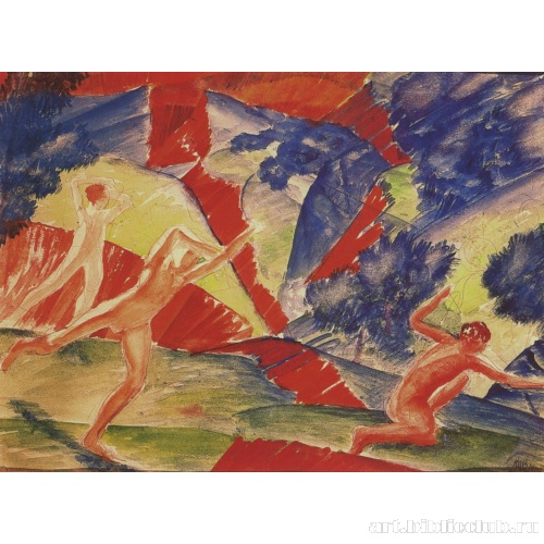 Гибель. Эскиз композиции