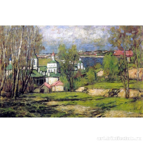 Вид Москвы с Воробьевых гор