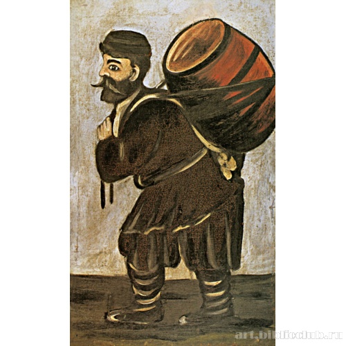 Муша с бочонком. Правая часть диптиха