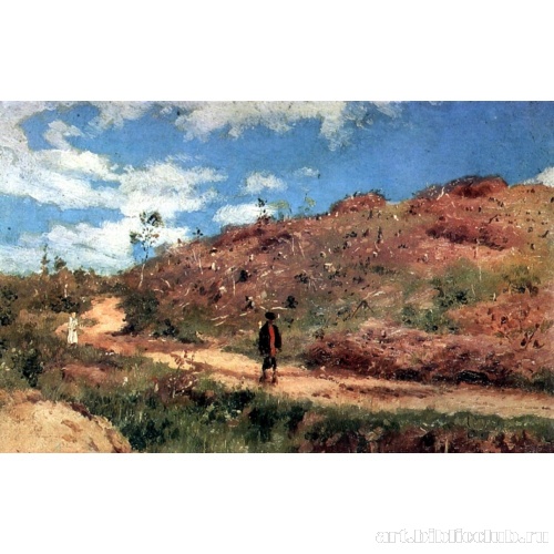 Летний пейзаж в Курской губернии