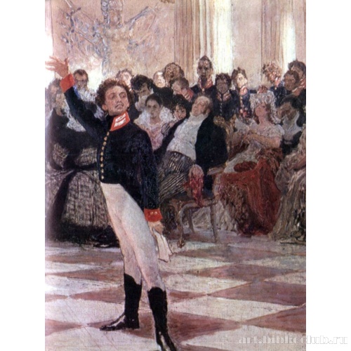 Александр Пушкин на акте в лицее, 8 января 1815 года