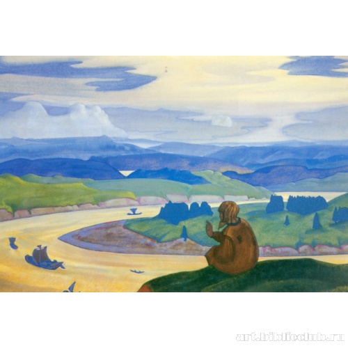 Прокопий Праведный за неведомых плавающих молится