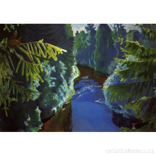 Лесная река