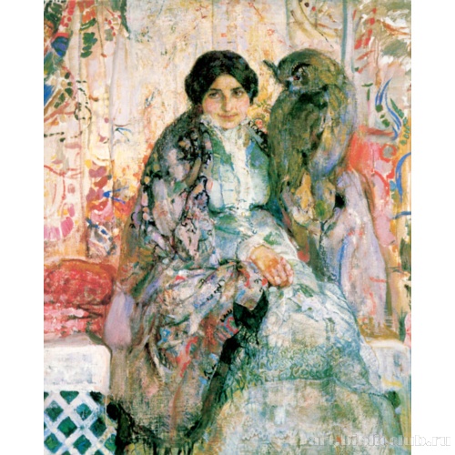 Женщина с филином