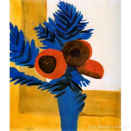 Красные цветы