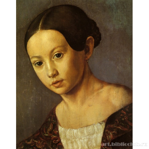 Портрет Е. Н. Милюковой