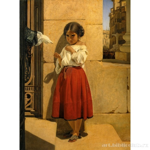 Нищая девочка-испанка