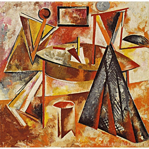 Композиция в красном