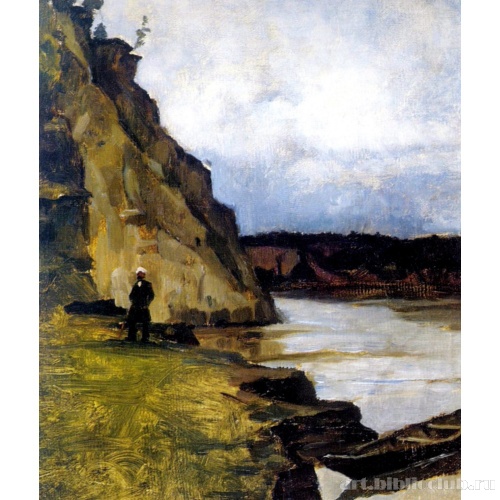 Пейзаж с фигурой брата