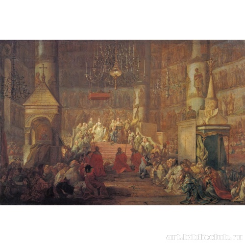 Коронование Екатерины II 22 сентября 1762 года