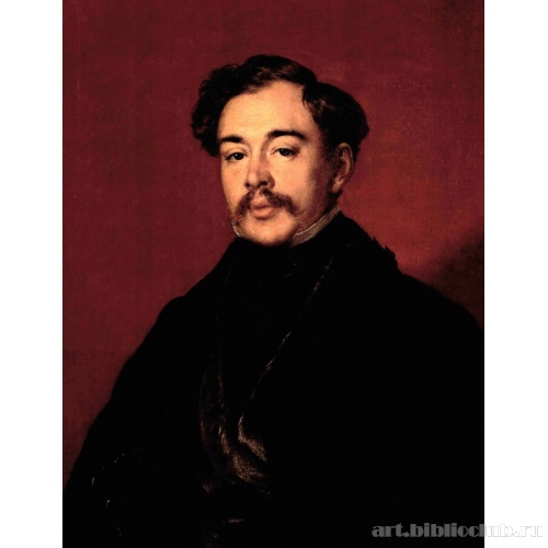 Портрет неизвестного в черном сюртуке (Веревкина ?)