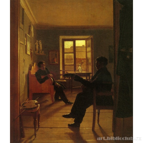 Мастерская художников братьев Н. Г. и Г. Г. Чернецовых