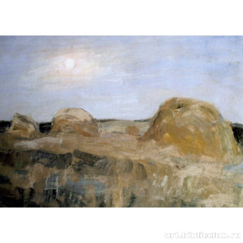 Ночь. Стога