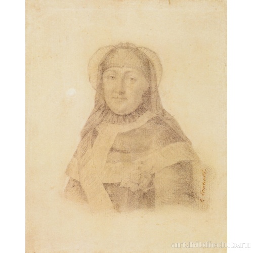 Портрет Екатерины II в трауре