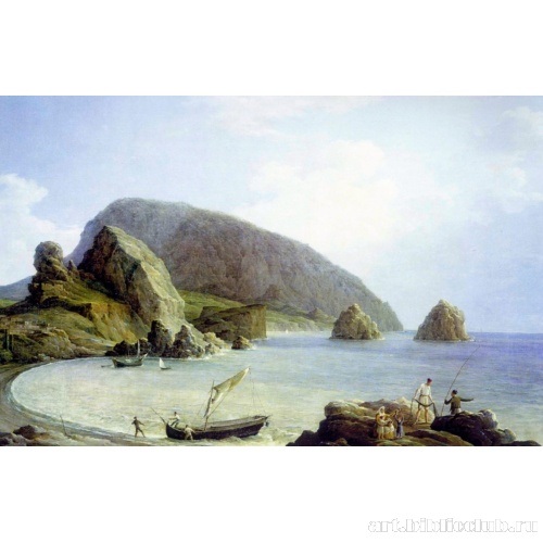 Вид на Аю-Даг в Крыму со стороны моря