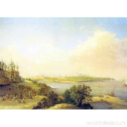 Вид города Ярославля