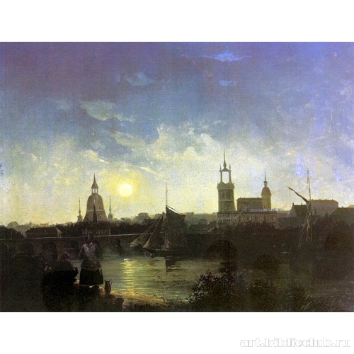 Вид города ночью