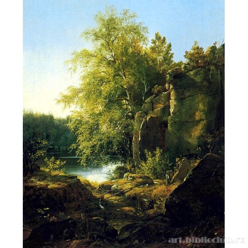 Вид на острове Валааме