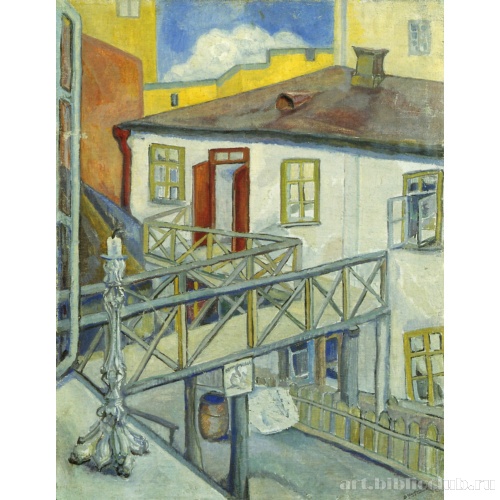 Двор гостиницы. Киев