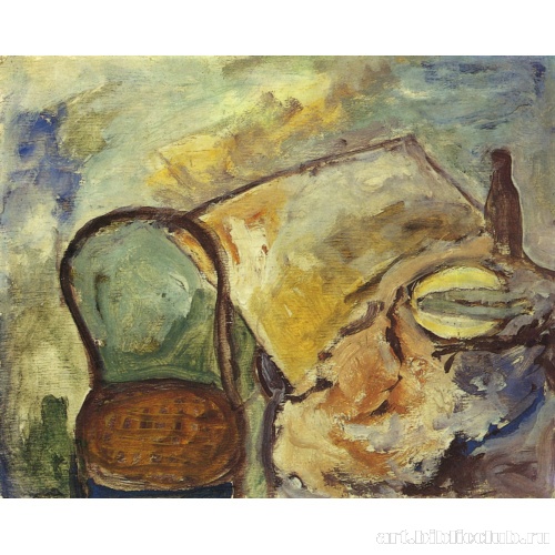 Стул и натюрморт