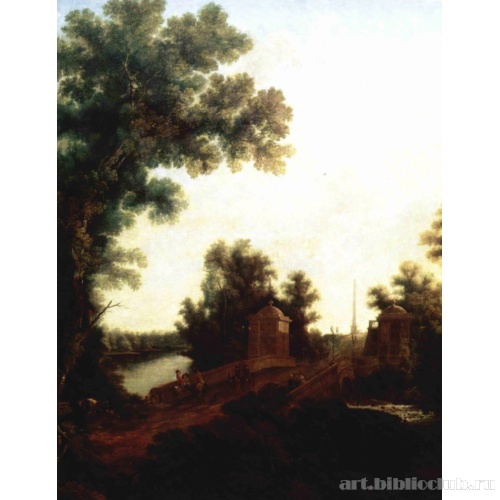 Каменный мост в Гатчине у площади Коннетабля