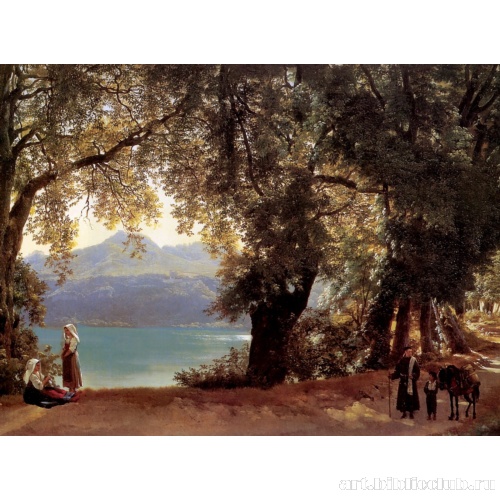 Озеро Альбано в окрестностях Рима