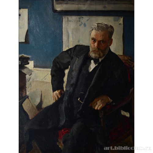 Портрет Э. Нобеля