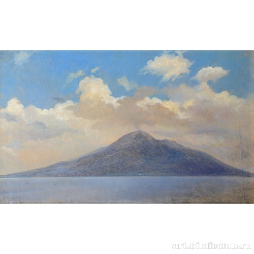 Вид на Везувий в Вико