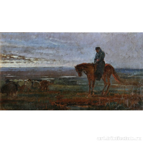 Поэт А.В. Кольцов в степи