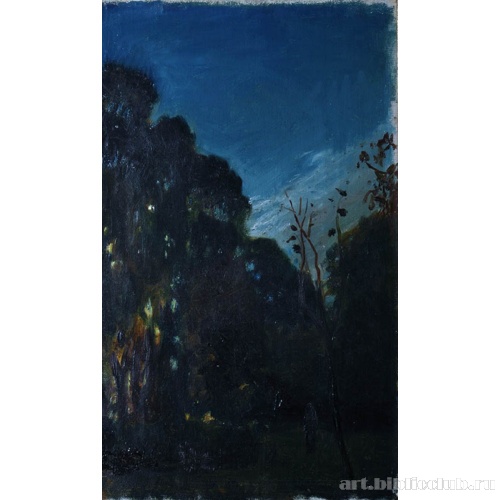 Восход луны. Хутор Ивановский